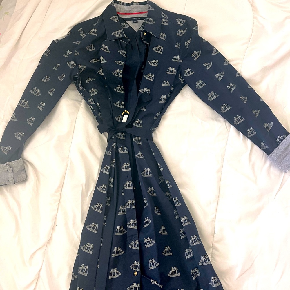 Beautiful nautical Tommy Hilfiger dress.